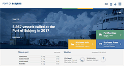 Desktop Screenshot of portesbjerg.dk